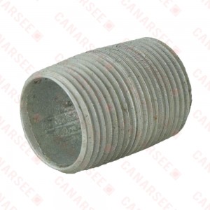 3/4” x Close Galvanized Steel Pipe Nipple