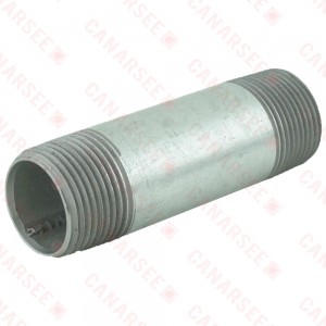 1” x 4” Galvanized Steel Pipe Nipple