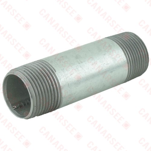 1” x 4” Galvanized Steel Pipe Nipple