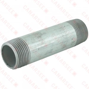 1” x 4-1/2” Galvanized Steel Pipe Nipple