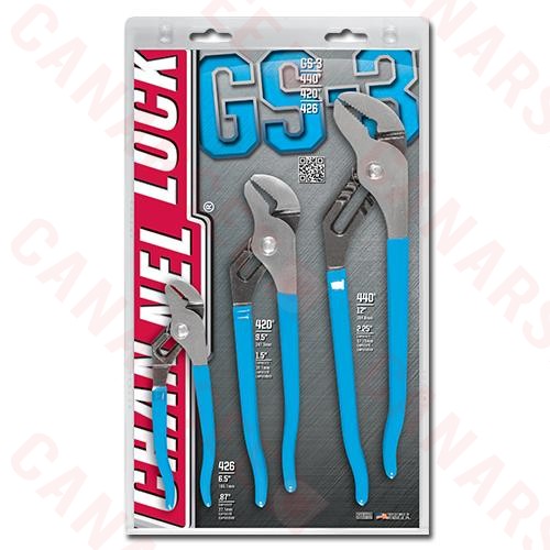 Straight Jaw Tongue and Groove Pliers Gift Set (includes 6.5” 426, 9.5” 420 and 12” 440 models)