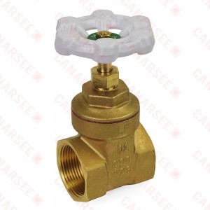 1-1/4" Threaded Gate Valve (Lead-Free)