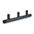 (3-Branch) Boiler Header Manifold, 1-1/4" Trunk x 1" Outlets, Threaded