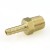 1/8" Hose Barb x 1/8" MIP Brass Adapter