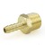 1/4” Hose Barb x 3/8” Male Threaded Brass Adapter 