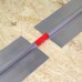 4ft long ea, 1/2" PEX Aluminum Heat Transfer Plates (100/box), Omega-Shaped