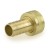 3/4" FGH x 5/8" Hose Barb Swivel Brass Adapter, Lead Free