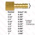 3/4" FGH x 1/2" Hose Barb Swivel Brass Adapter