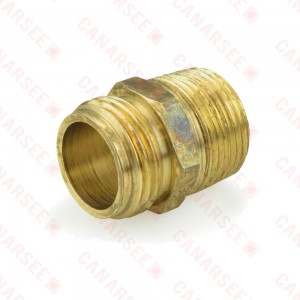 3/4" MGH x 3/4" MIP Brass Adapter, Lead-Free