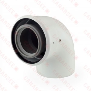 3"/5" x 87 Innoflue Concentric 90 Elbow