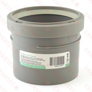 4" Fem. PVC/CPVC w/ Gasket to 4" Innoflue SW Appliance Adapter
