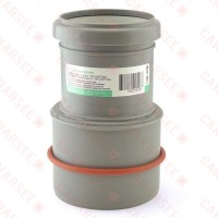 4" PVC (100/101mm) to 3" Innoflue SW Appliance Adapter