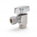 1/2” Sweat x 3/8” OD Compression Angle Stop Valve (1/4-Turn), Lead-Free