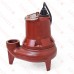Manual Sewage Pump, 1/2HP, 10' cord, 115V