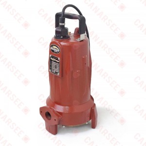 Manual Omnivore Grinder Pump, 2HP, 35' cord, 208/230V