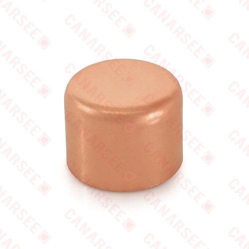 1-1/4" Copper Cap