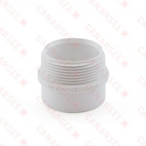 1-1/2" PVC DWV Male Trap Adapter (Spigot x Tubular Slip)