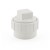 2" PVC DWV Cleanout Adapter (Spigot) w/ Plug