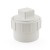 3" PVC DWV Cleanout Adapter (Spigot) w/ Plug