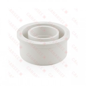 3" x 1-1/2" PVC DWV Bushing (Spigot x Socket)