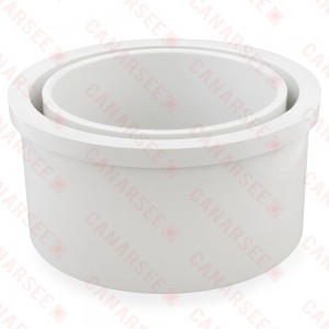 8" x 6" PVC DWV Bushing (Spigot x Socket)