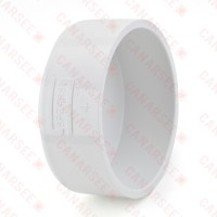 4" PVC DWV Cap