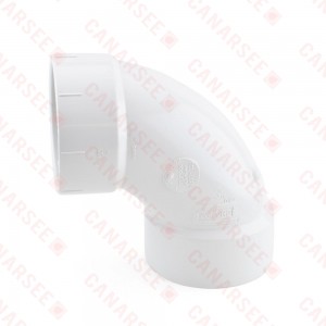 3" PVC DWV 90° Elbow