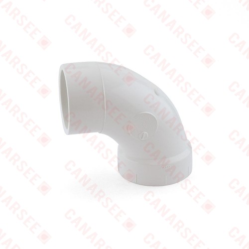 2" PVC DWV 90° Street Elbow
