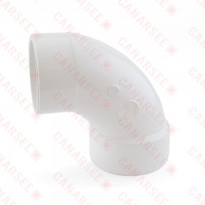 3" PVC DWV 90° Street Elbow