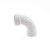 1-1/2" PVC DWV 90° Long Turn Elbow