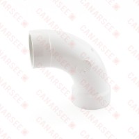 2" PVC DWV 90° Long Turn Street Elbow