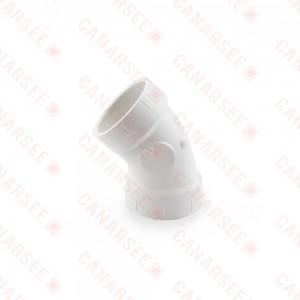 1-1/2" PVC DWV 45° Elbow