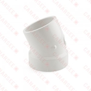 2" PVC DWV 22.5° Street Elbow