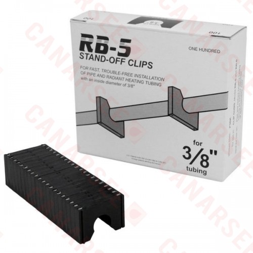 Peter Mangone P3BK Stand-off Clips for 3/8" PEX (100/box)