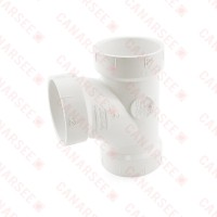 2" PVC DWV Sanitary Tee