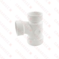2" x 1-1/2" x 1-1/2" PVC DWV Sanitary Tee