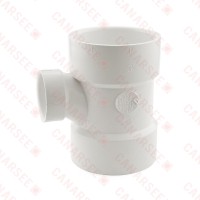 3" x 3" x 1-1/2" PVC DWV Sanitary Tee