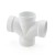 2" PVC DWV Double Sanitary Tee