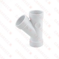 1-1/2" PVC DWV Wye