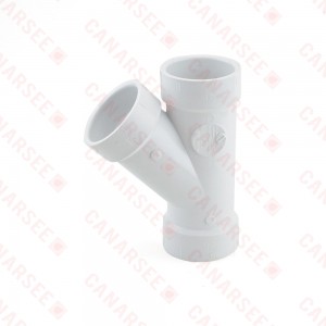 1-1/2" PVC DWV Wye