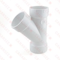 3" PVC DWV Wye
