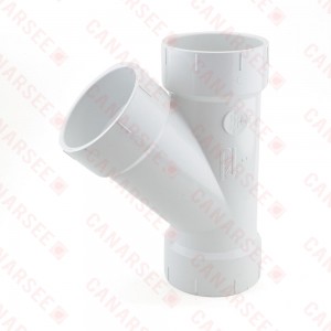 3" PVC DWV Wye