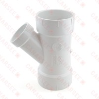 3" x 3" x 2" PVC DWV Wye