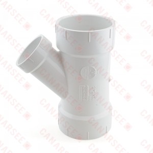 3" x 3" x 2" PVC DWV Wye