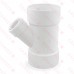 6" x 6" x 2" PVC DWV Wye