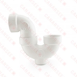 1-1/2" PVC DWV P-Trap w/ Cleanout