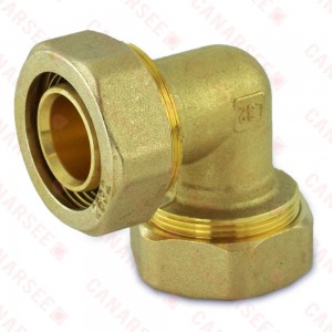 1" x 1" PEX-AL-PEX Compression Elbow