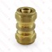 1/2" x 1/2" PEX-AL-PEX Compression Coupling