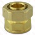 1" PEX-AL-PEX Compression x 1" Female Threaded Adapter