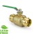 1-1/2” Press Brass Ball Valve, Full Port (Lead-Free) 